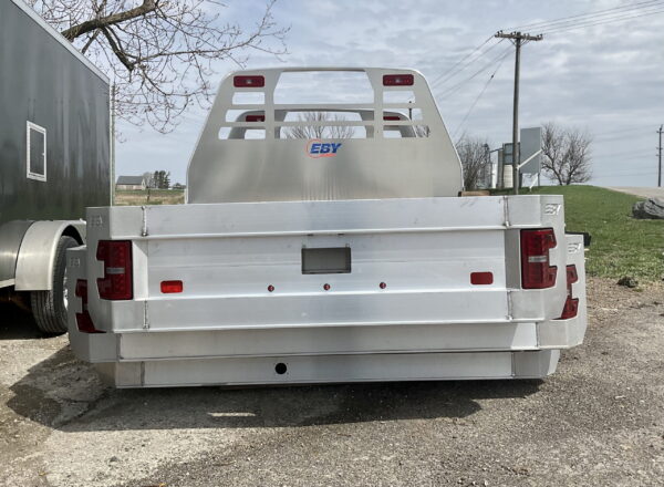 Back of a 2023 EBY Big Country Truck Body